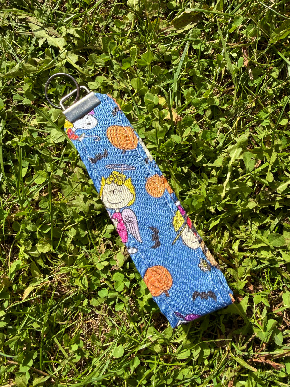 Peanuts & Pumpkin Wristlet