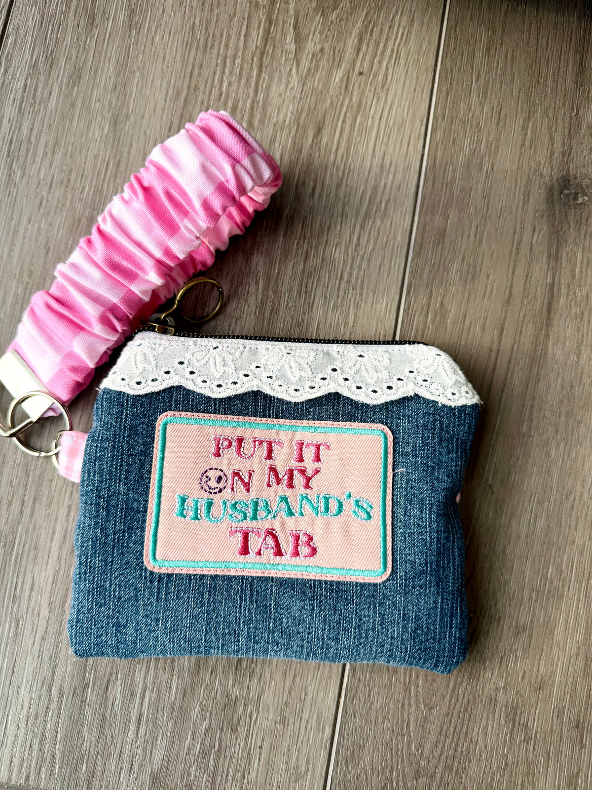 Put It On Your Husbands Tab! (Wallet & Wristlet Combo)