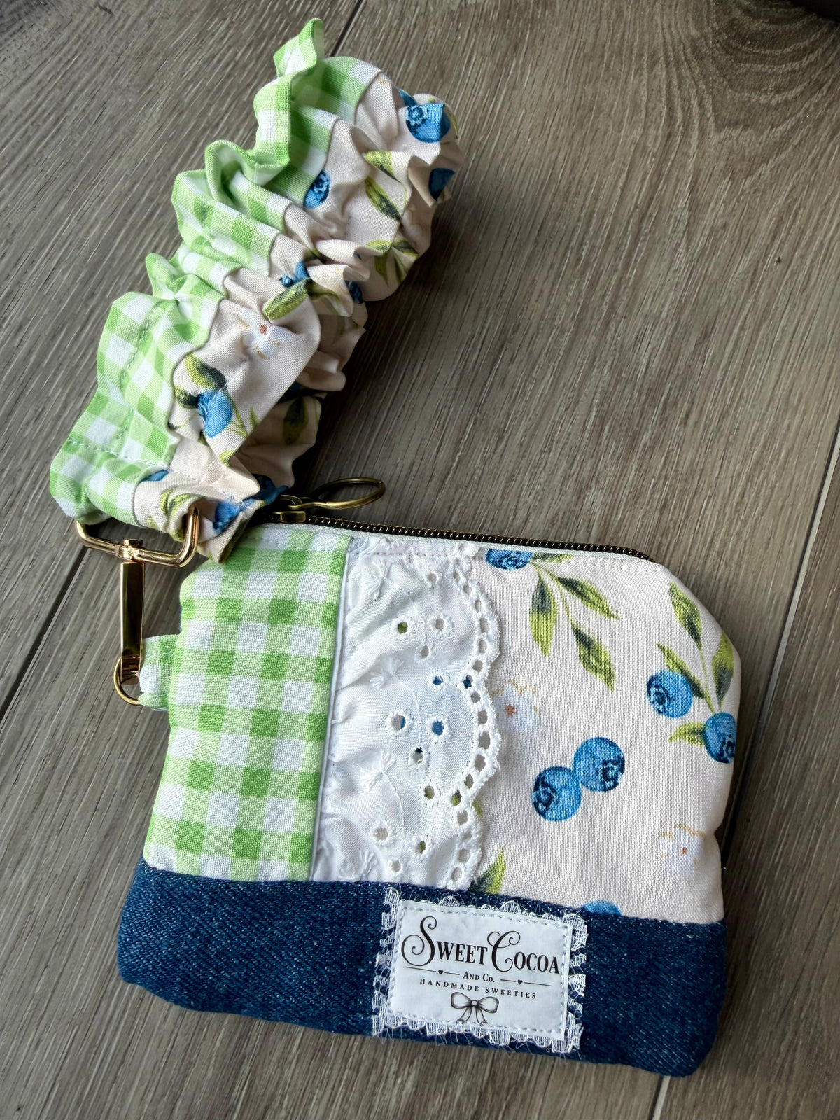Blueberry Fields {Wallet & Wristlet Combo}