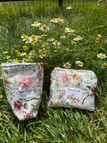 Postcards & Petals – Insulated Koozie & Wallet Set