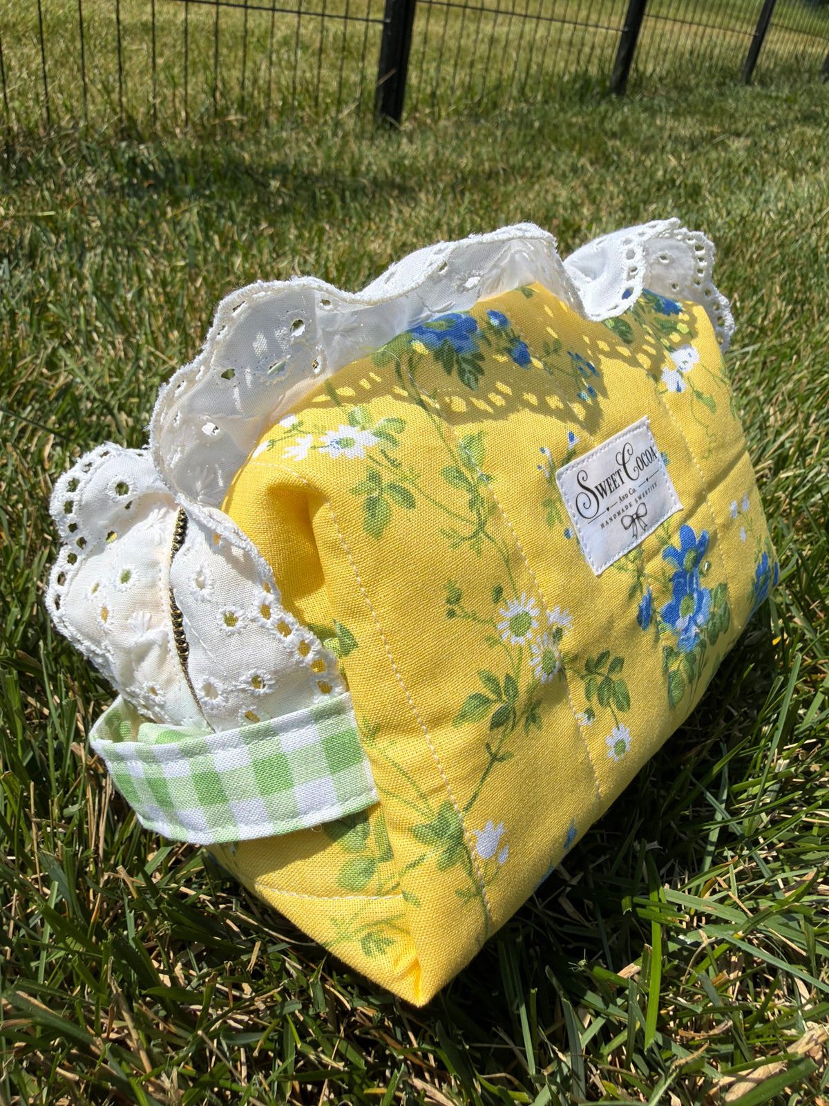 Sunshine (pencil/make up brush pouch)