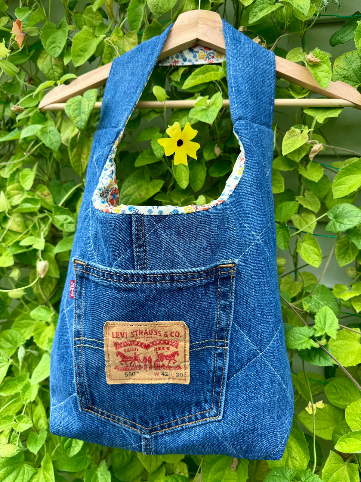 Create your own! | Custom Upcycled Levi’s Bag