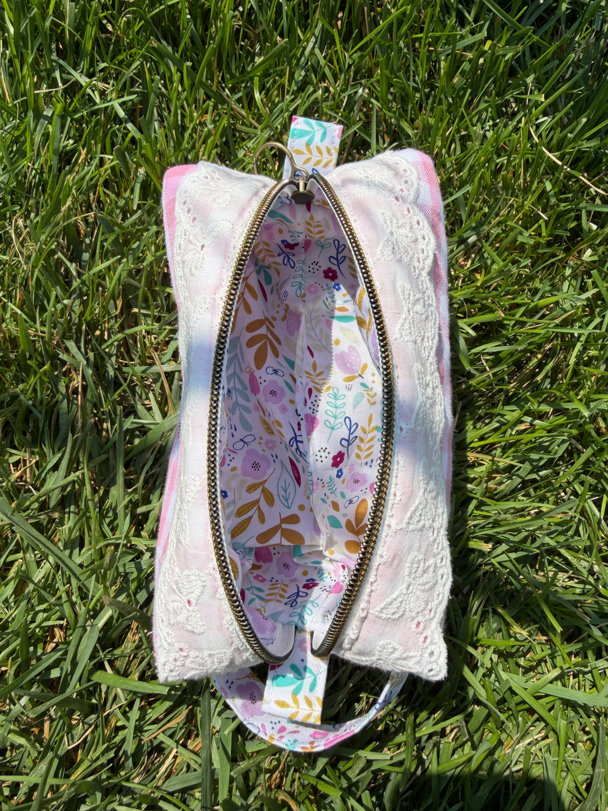 Pretty in Pink | Makeup Brush & Pencil Pouch