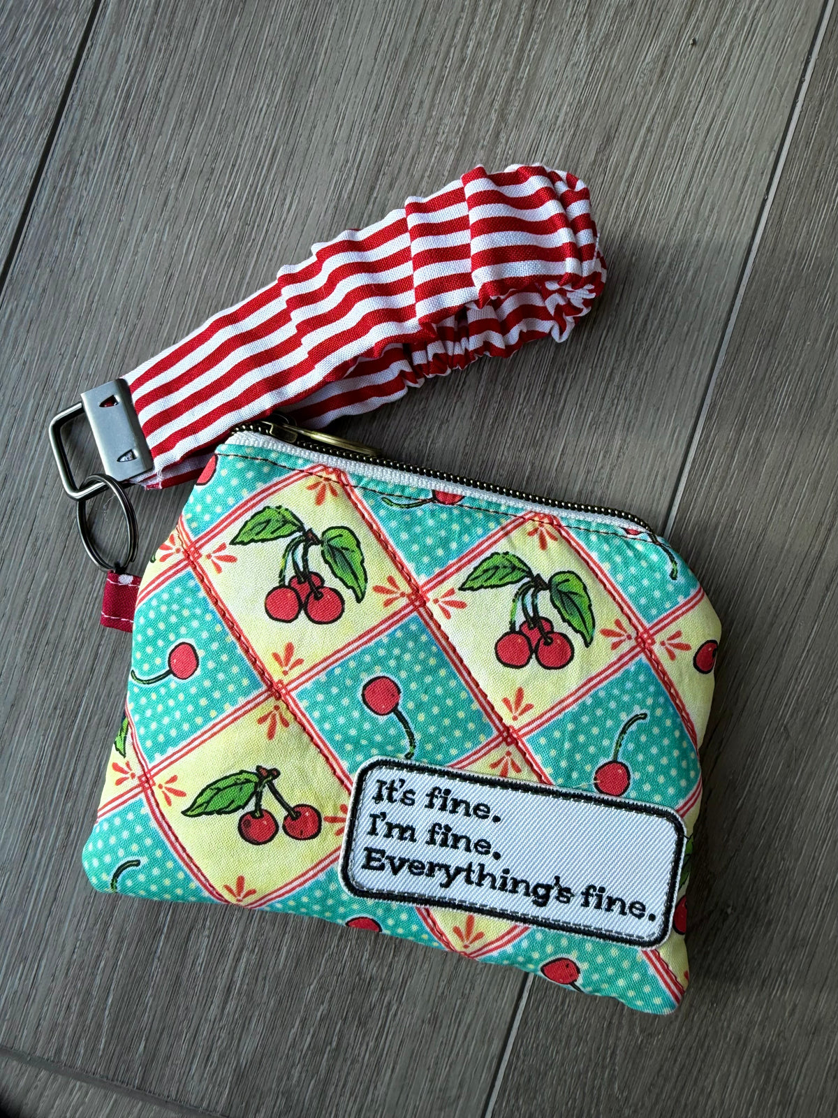 Everything’s Fine! {Wallet & Wristlet Combo}