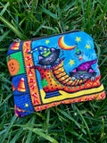 Half Moon Kitty (vintage upcyle)